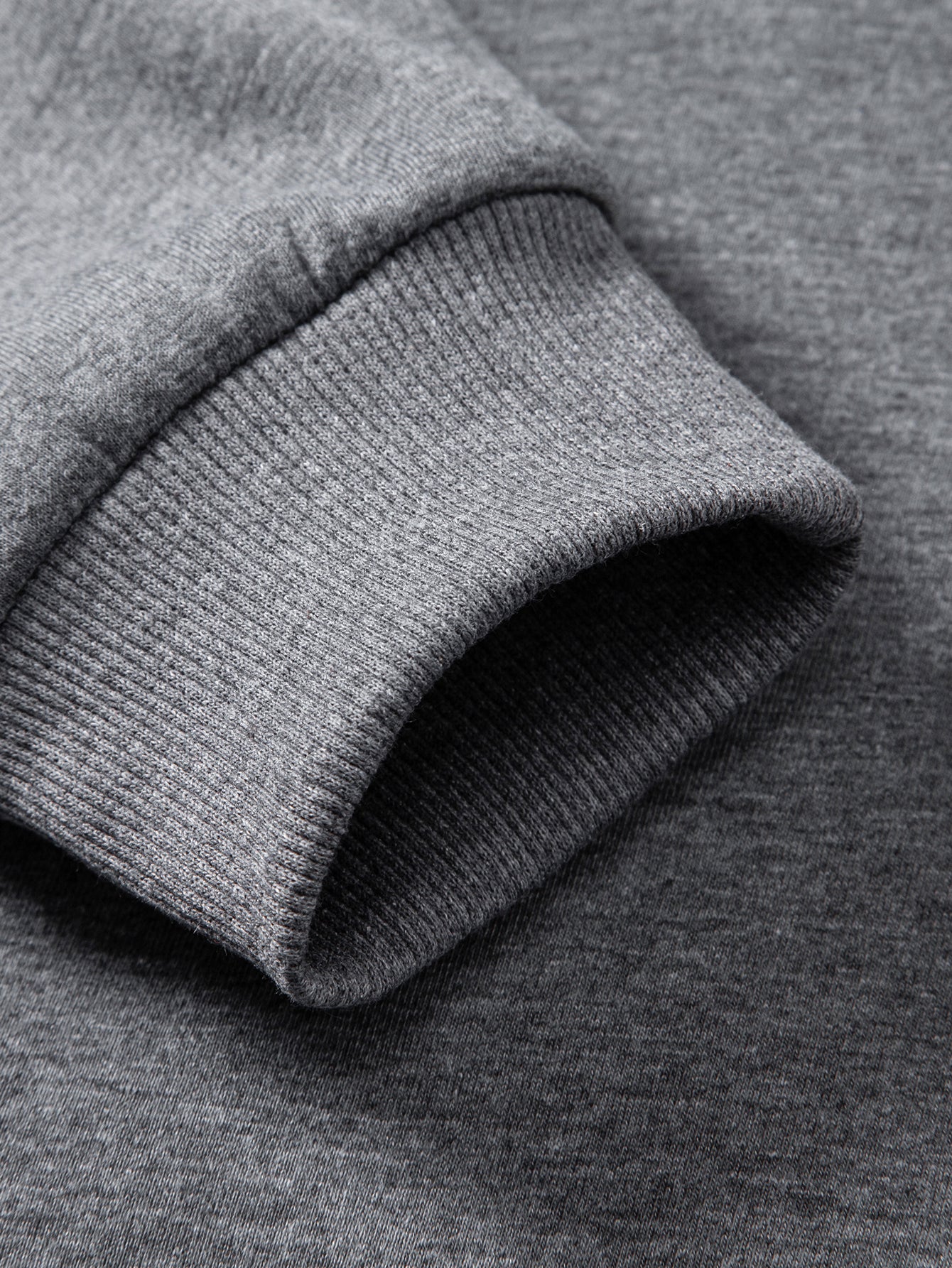 Men Print Teddy Fleece Lined Turtle Neck Sweatshirt - Image 11