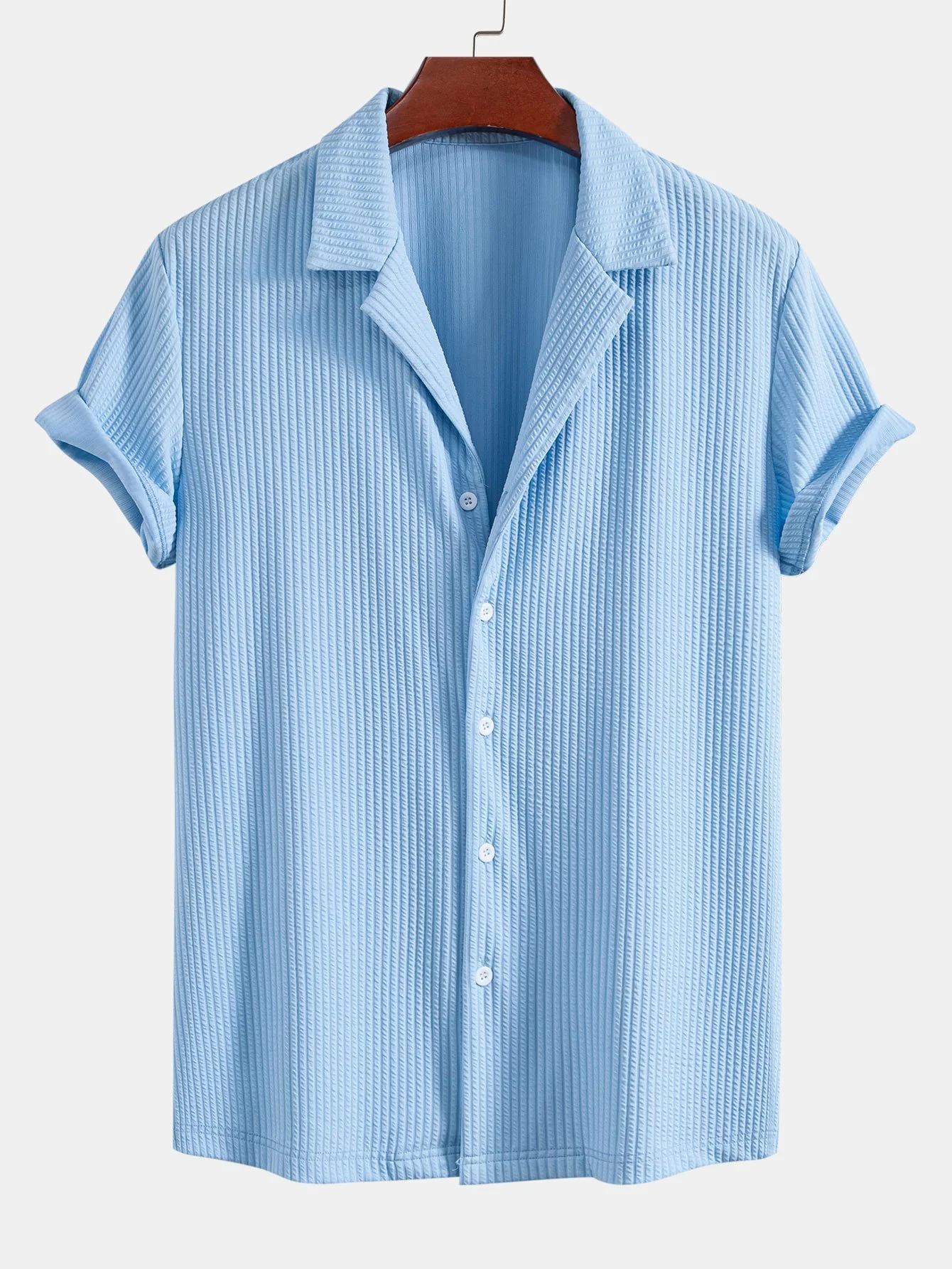 Muscle Fit Ripp-Deep Cuban Shirt & Drawstring Ripp-Shorts - Image 4