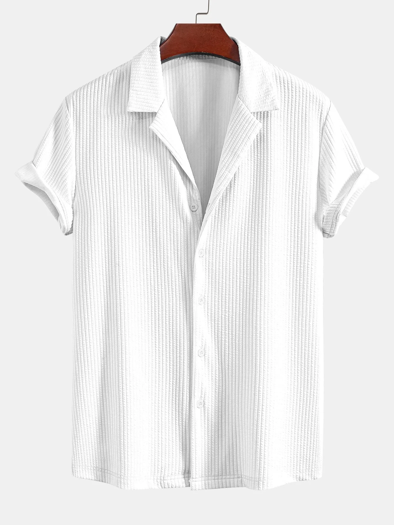 Muscle Fit Ripp-Deep Cuban Shirt & Drawstring Ripp-Shorts - Image 8
