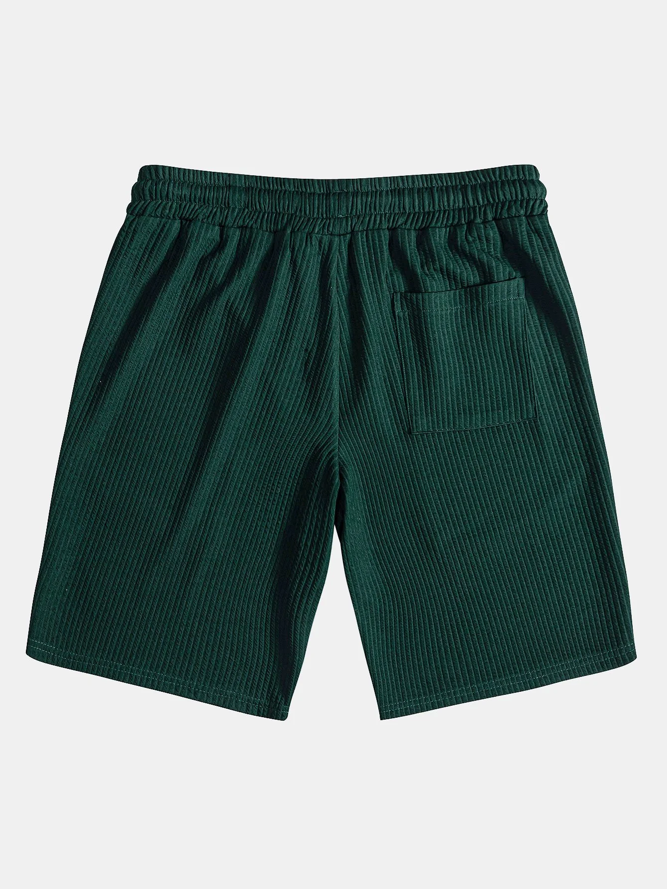Muscle Fit Rippkragenhemd & Shorts - Image 18