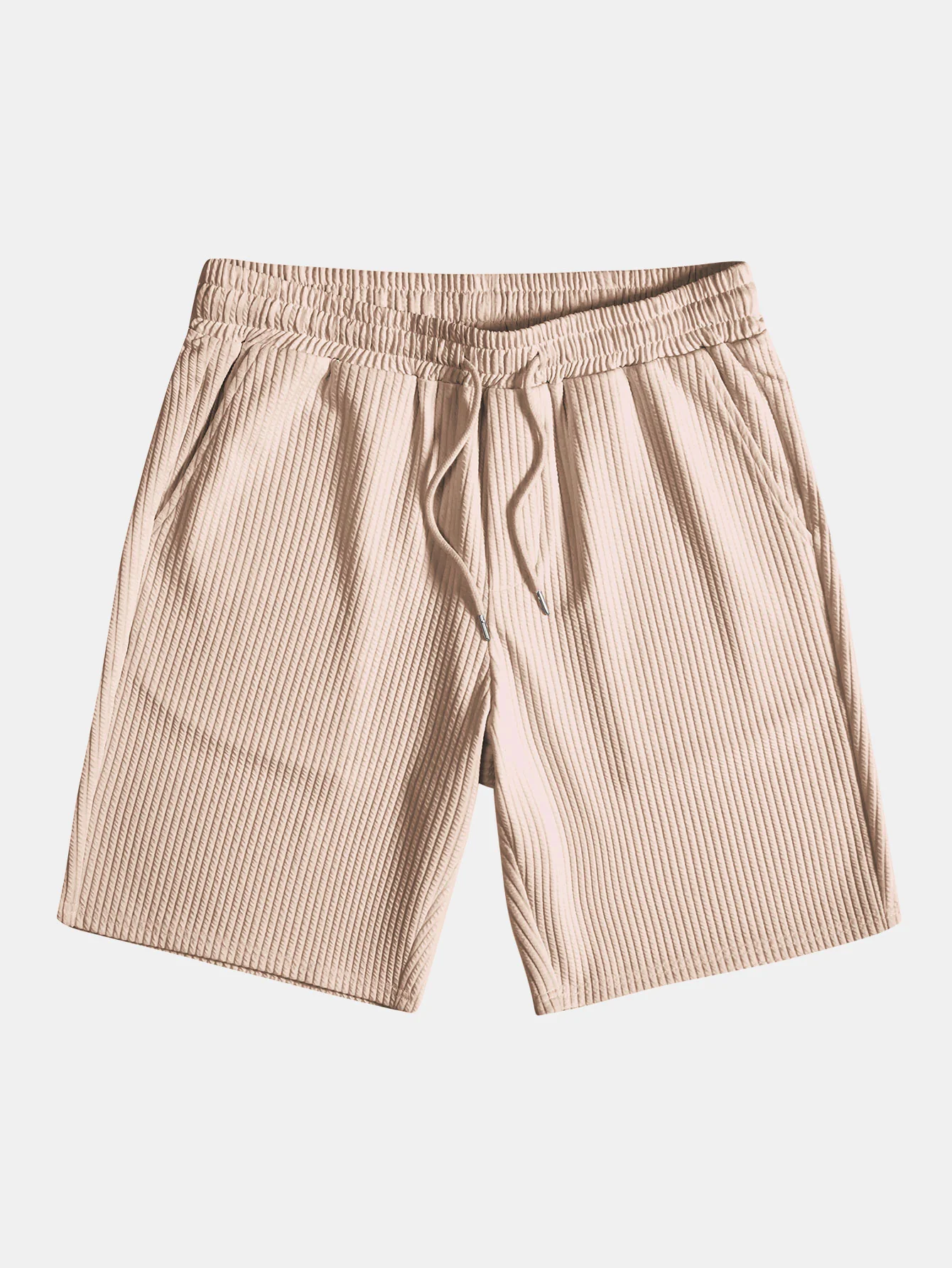Muscle Fit Rippkragenhemd & Shorts - Image 23