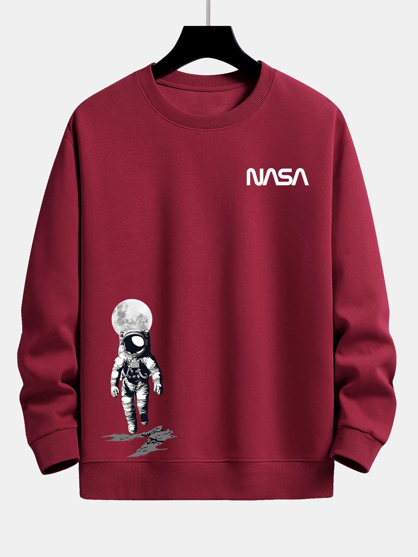 NASA Astronaut Druck Relaxed Fit Sweatshirt - Image 10