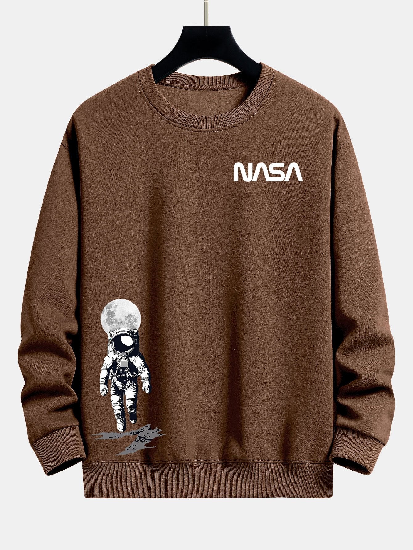 NASA Astronaut Druck Relaxed Fit Sweatshirt - Image 6