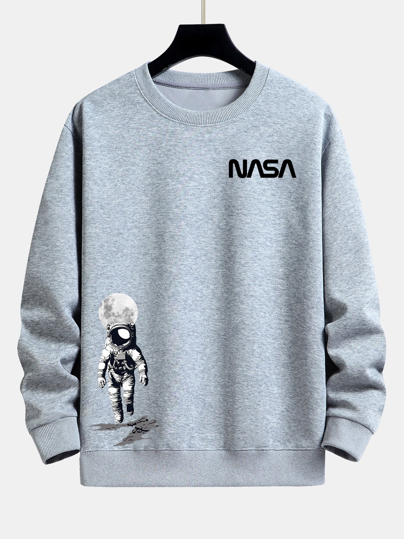 NASA Astronaut Druck Relaxed Fit Sweatshirt - Image 8