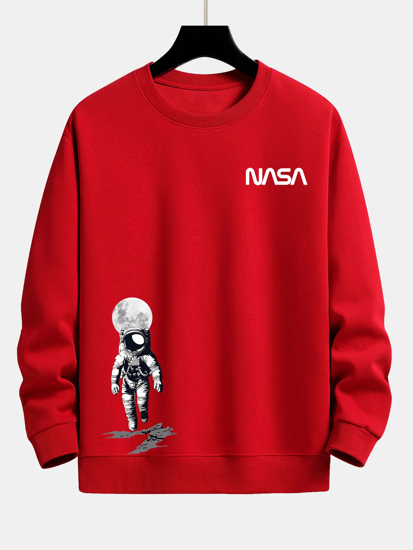 NASA Astronaut Druck Relaxed Fit Sweatshirt - Image 9