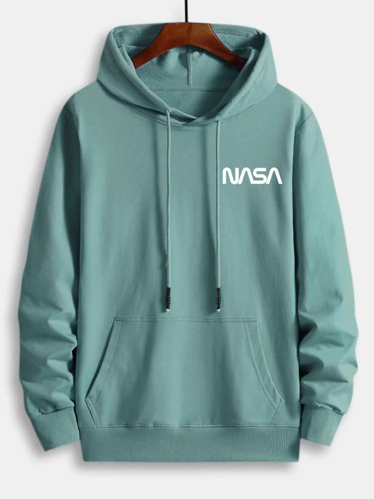 NASA Druck Baumwoll-Hoodie - Image 4