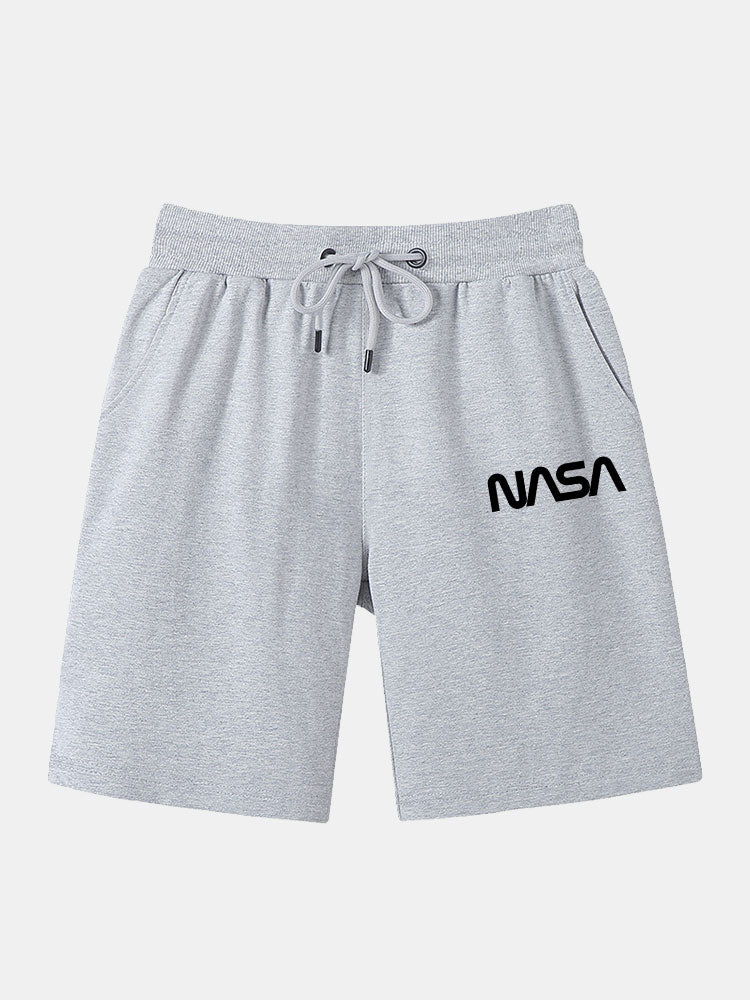NASA Print Mittellange Shorts - Image 3