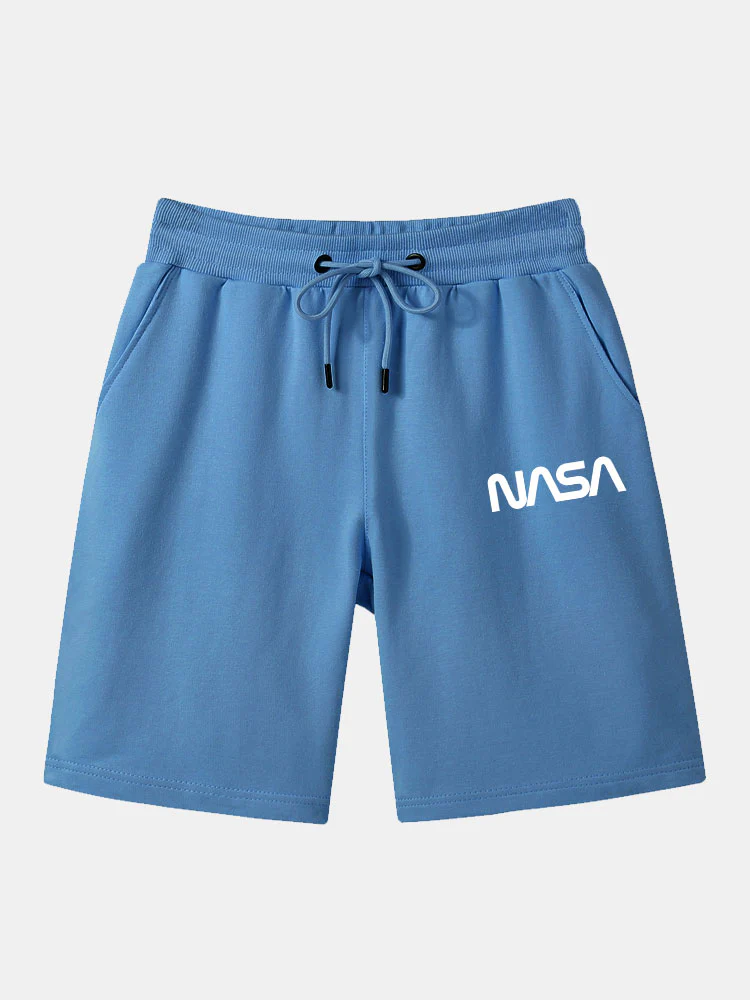 NASA Print Mittellange Shorts - Image 4