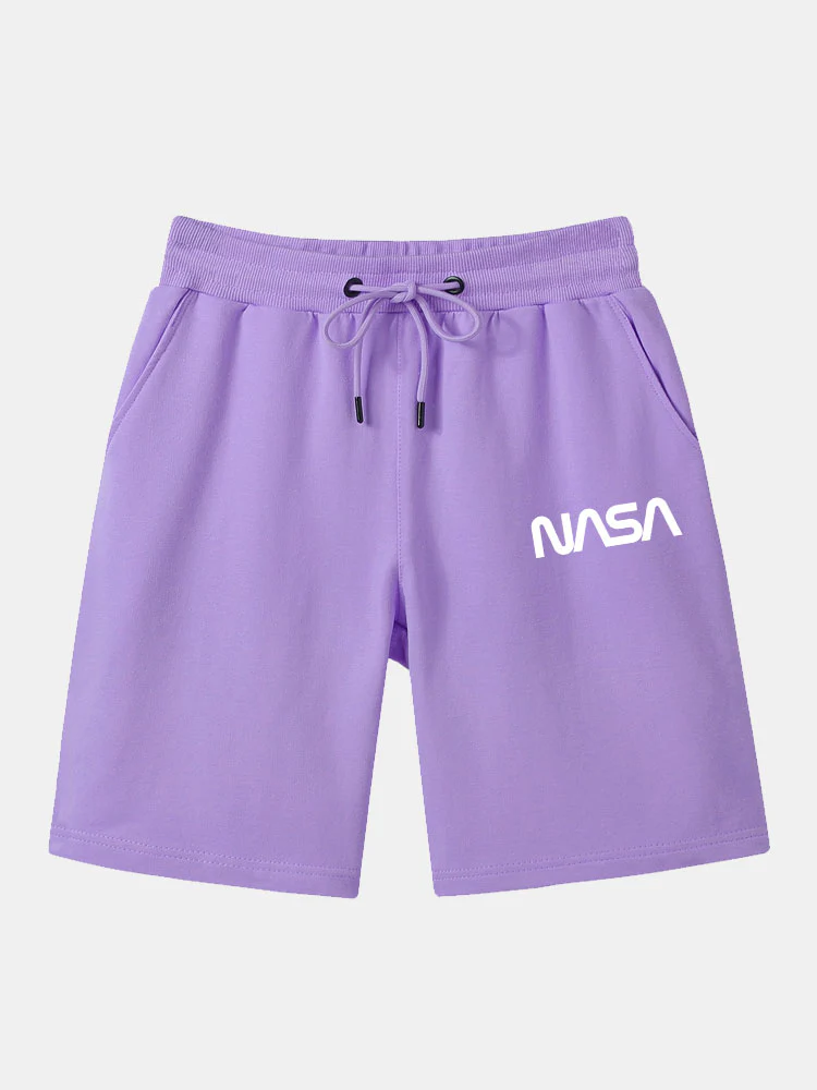 NASA Print Mittellange Shorts - Image 5