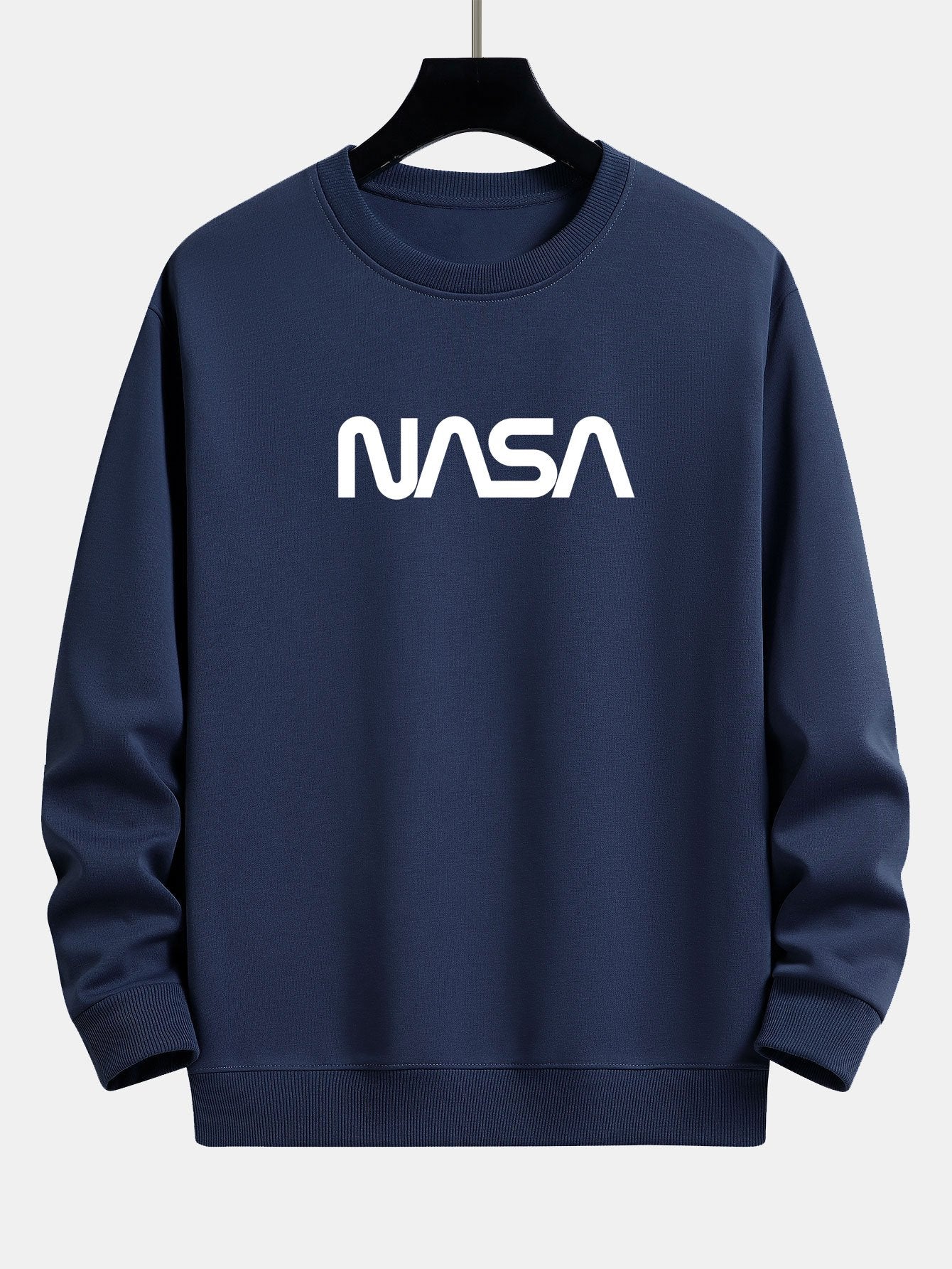 NASA Print Relax Fit Sweatshirt - Image 4