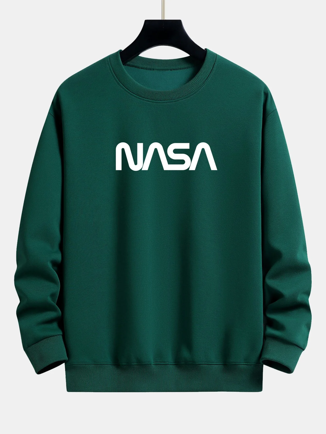 NASA Print Relax Fit Sweatshirt - Image 7