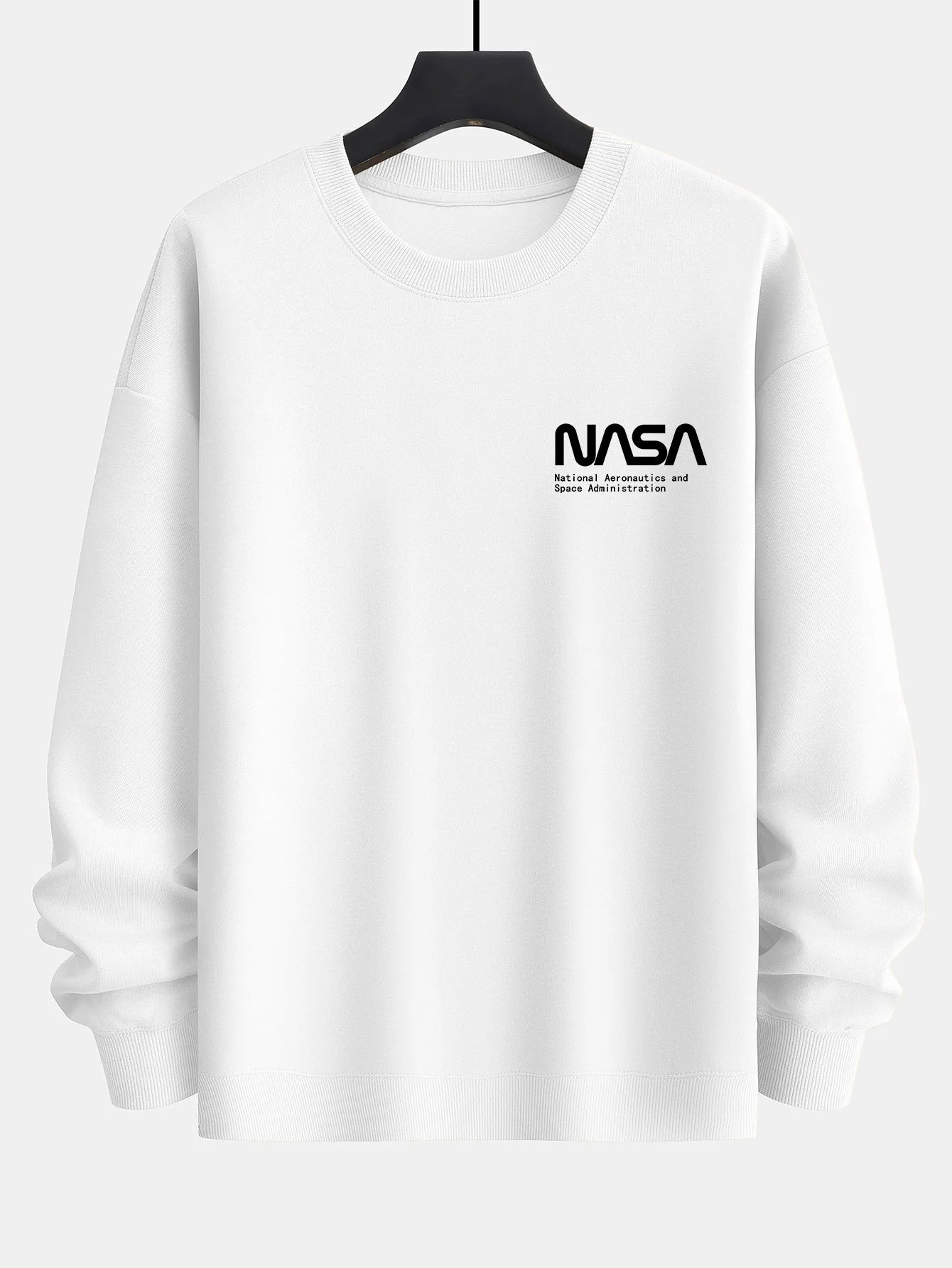 NASA Print Relax Fit Sweatshirt - Image 3
