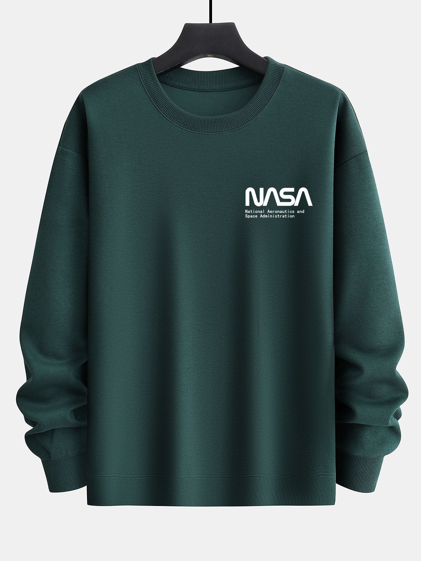 NASA Print Relax Fit Sweatshirt - Image 4
