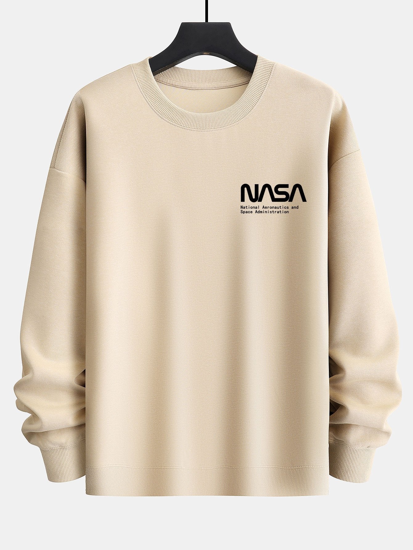 NASA Print Relax Fit Sweatshirt - Image 5