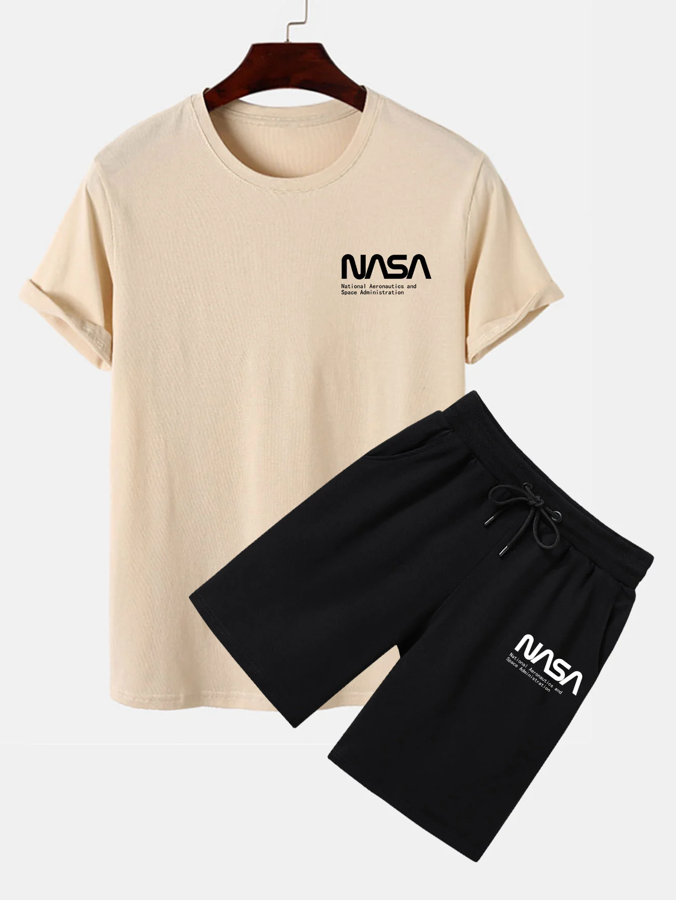 NASA Druck T-Shirt & Shorts - Image 3