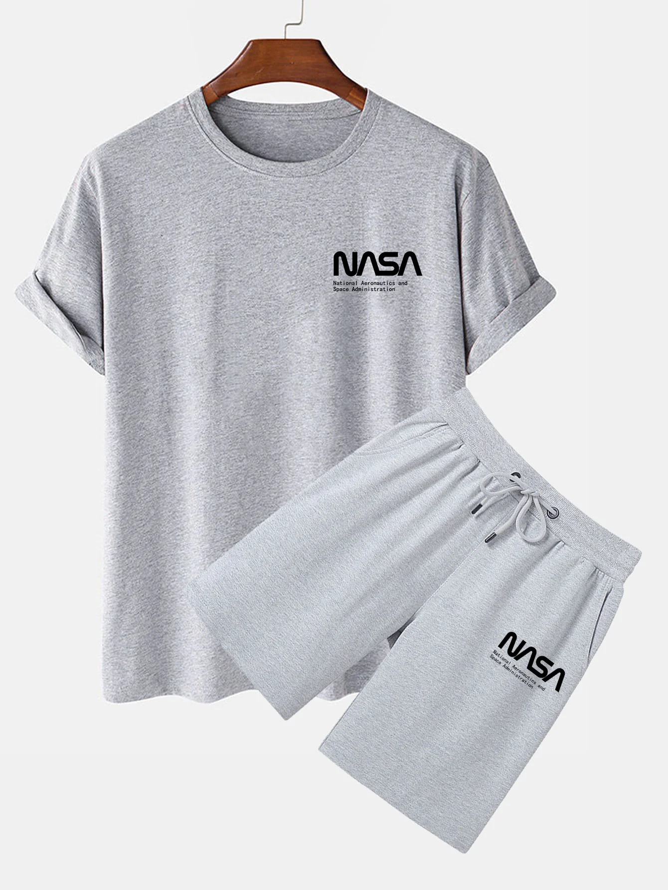 NASA Druck T-Shirt & Shorts - Image 4