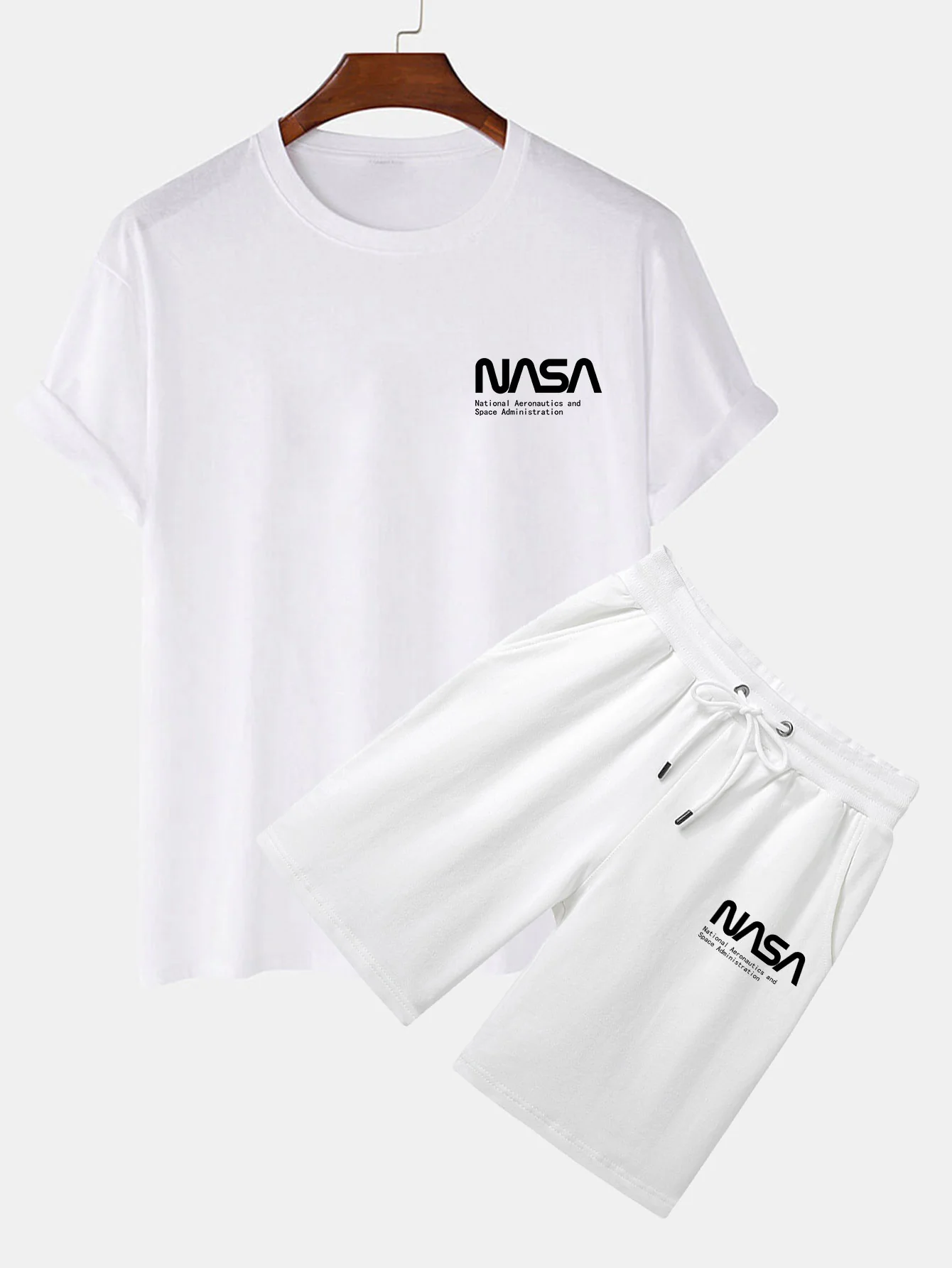 NASA Druck T-Shirt & Shorts - Image 5