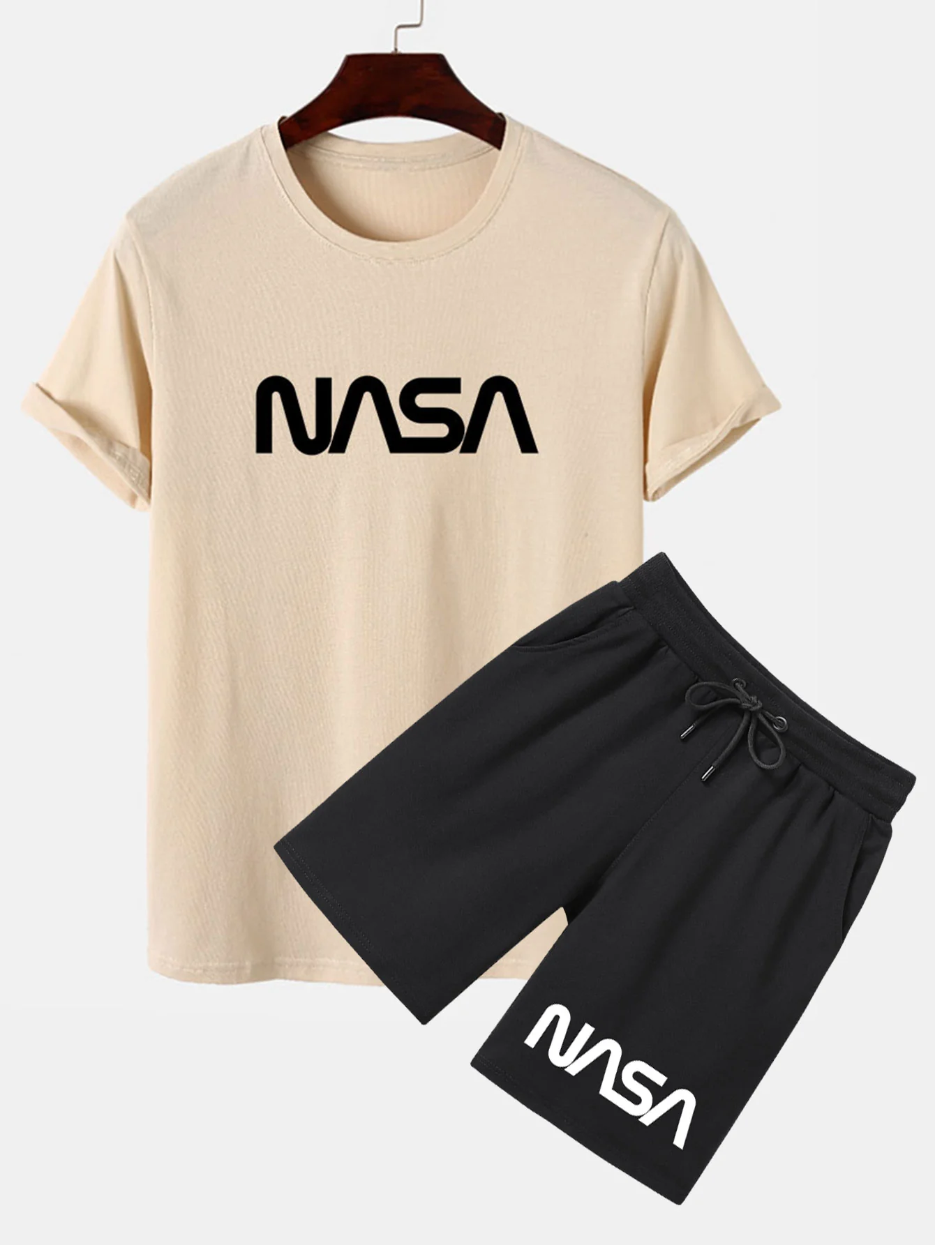 NASA Druck T-Shirt & Shorts - Image 3