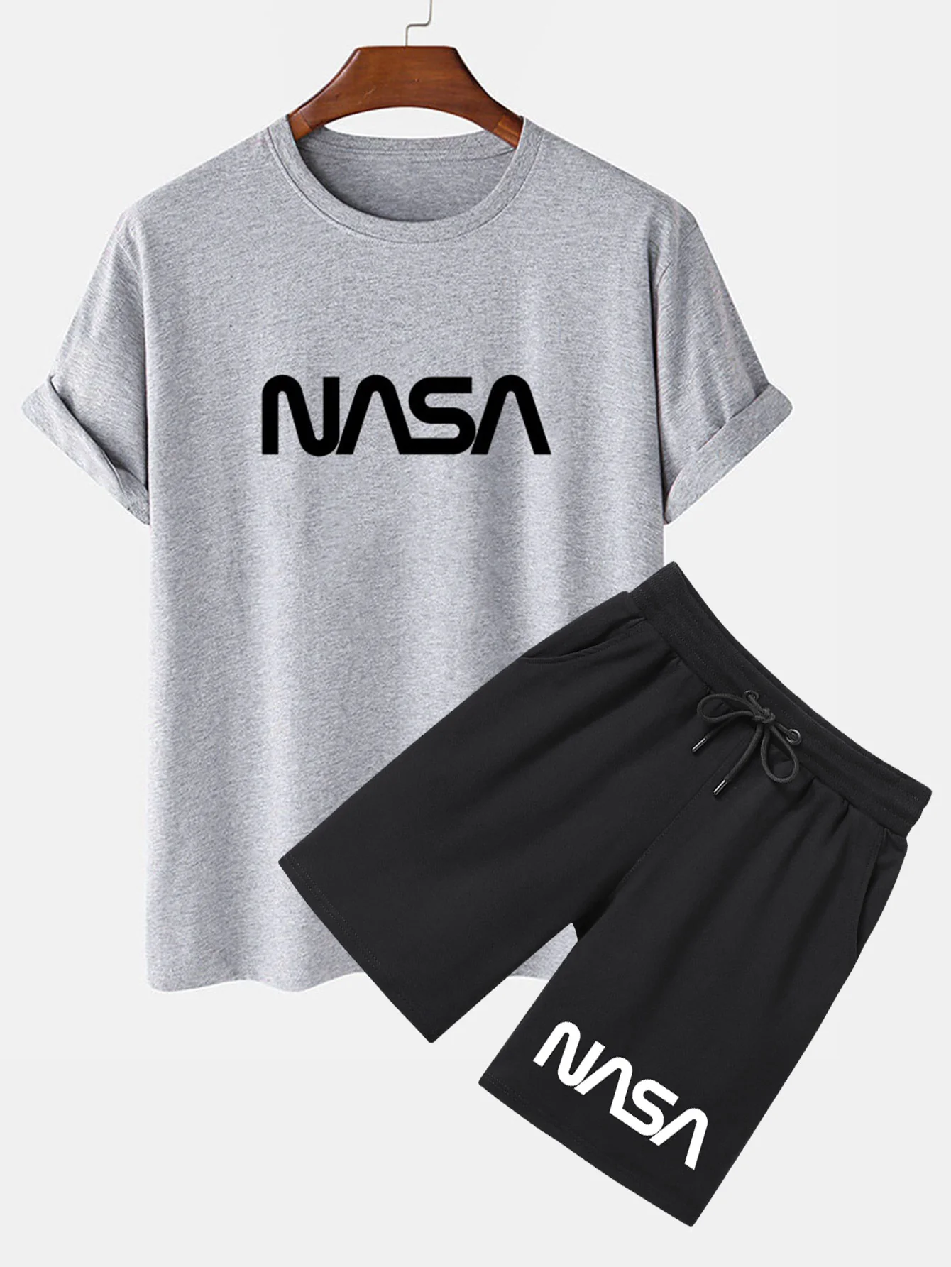 NASA Druck T-Shirt & Shorts - Image 4