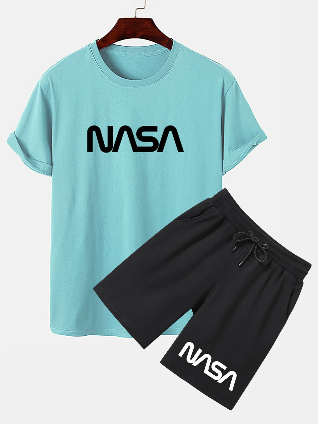 NASA Druck T-Shirt & Shorts - Image 5