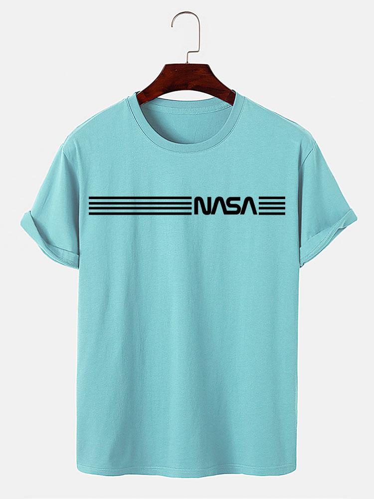 Nasa Streifen Druck T-Shirts - Image 8