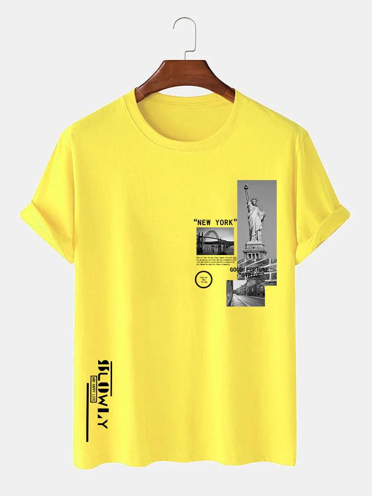 New York Architektur Druck T-Shirt - Image 10