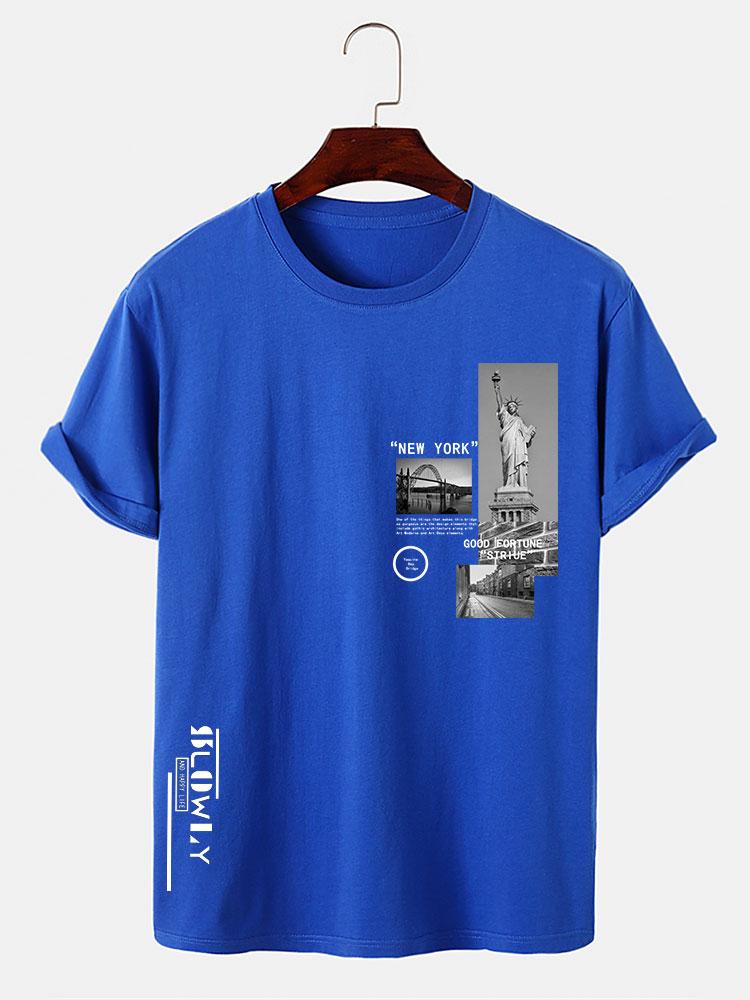 New York Architektur Druck T-Shirt - Image 11