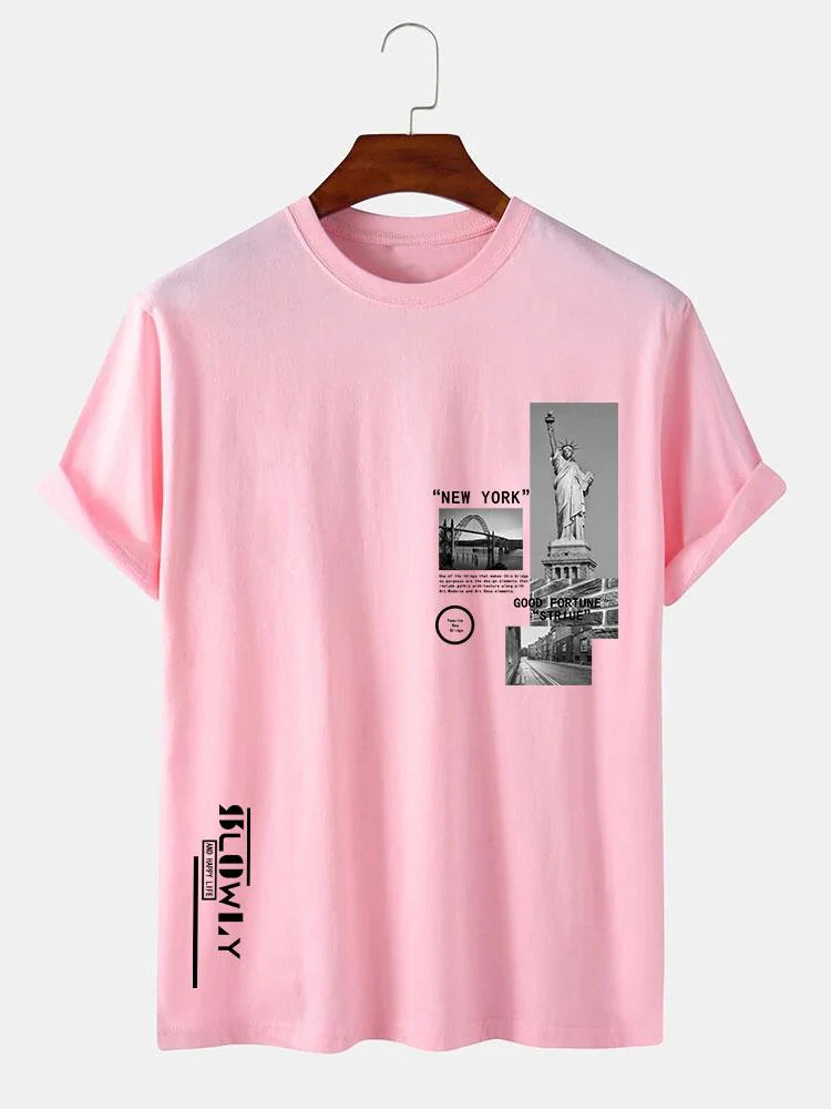 New York Architektur Druck T-Shirt - Image 6