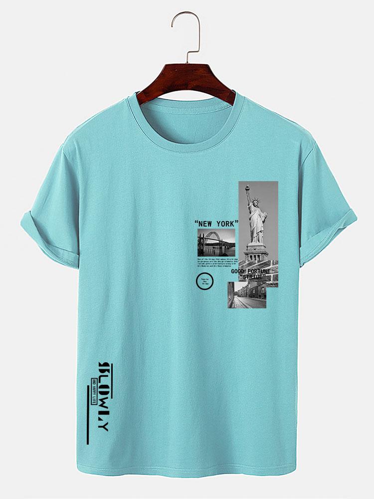 New York Architektur Druck T-Shirt - Image 9