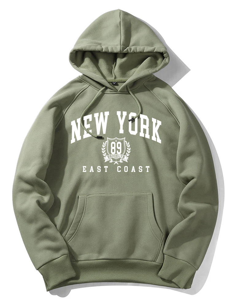 New York East Coast Print Hoodie - Image 10