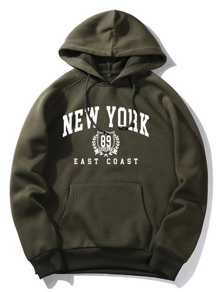 New York East Coast Print Hoodie - Image 7