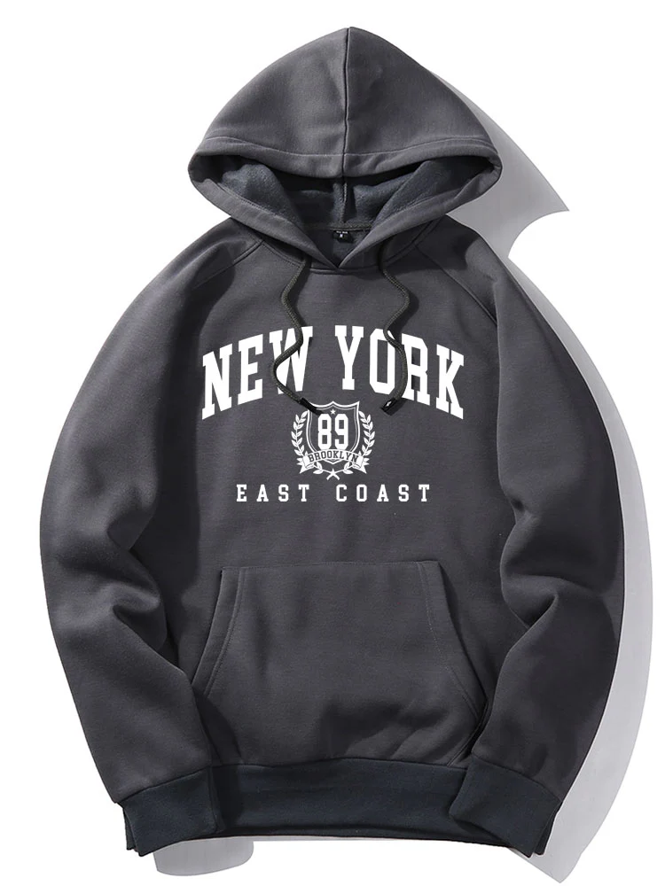 New York East Coast Print Hoodie - Image 8