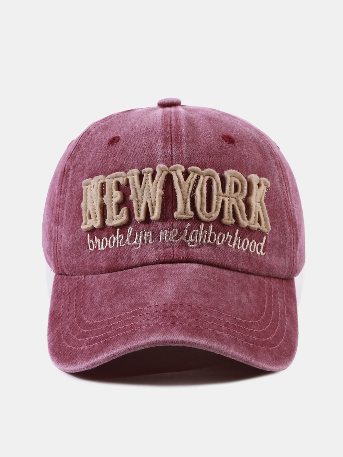 New York Stickerei Baumwolle Baseballmütze - Image 4