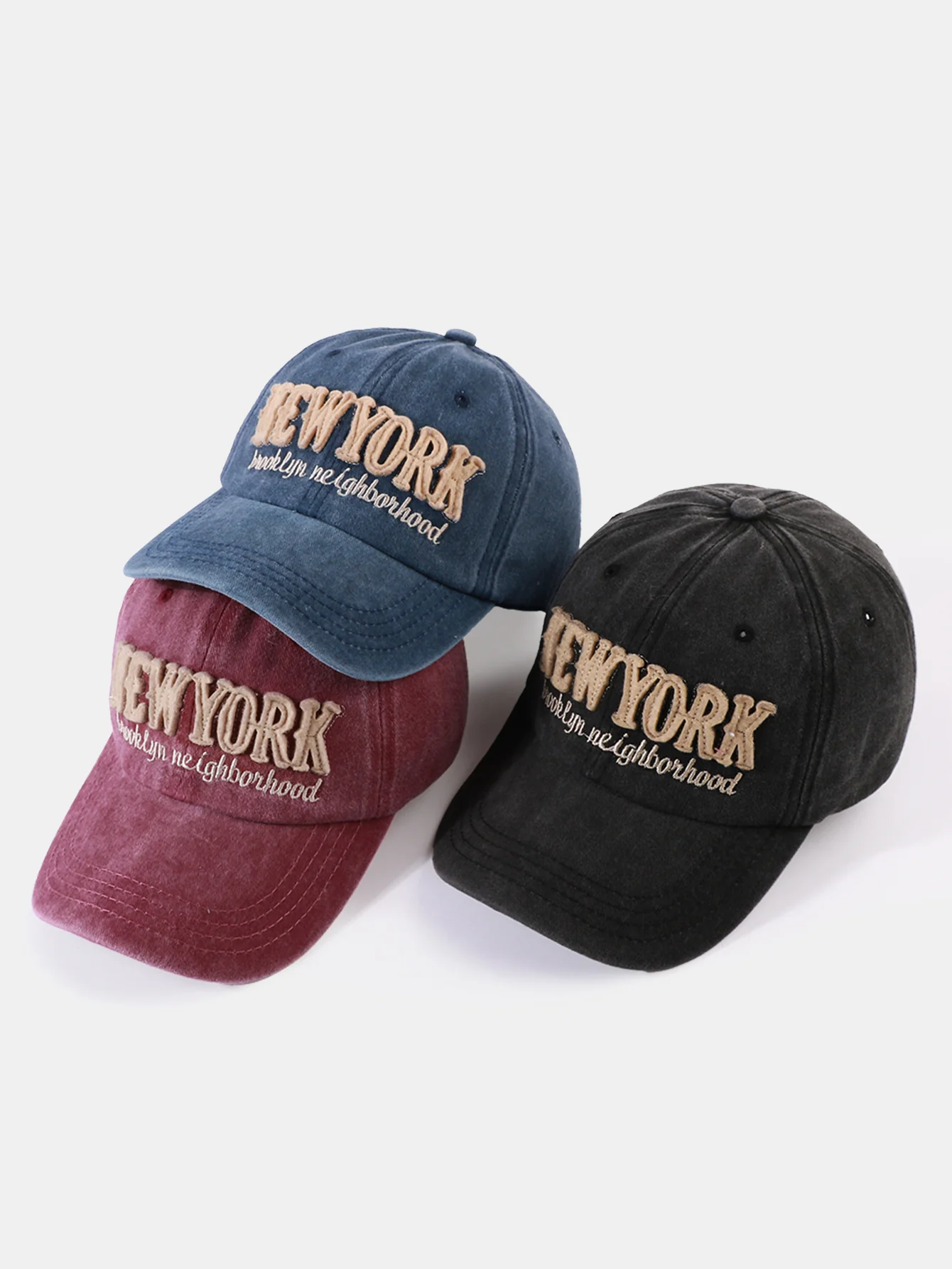 New York Stickerei Baumwolle Baseballmütze - Image 8