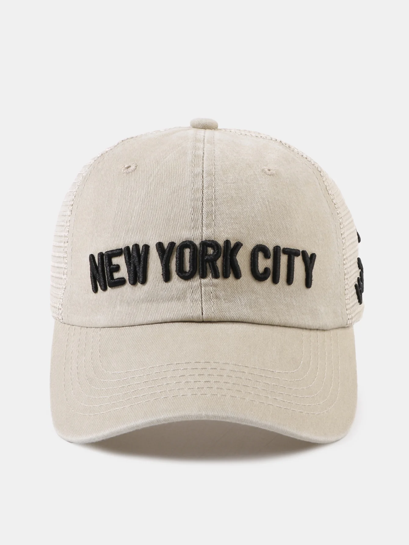 New York Stickerei Mesh Baumwolle Baseballmütze - Image 5