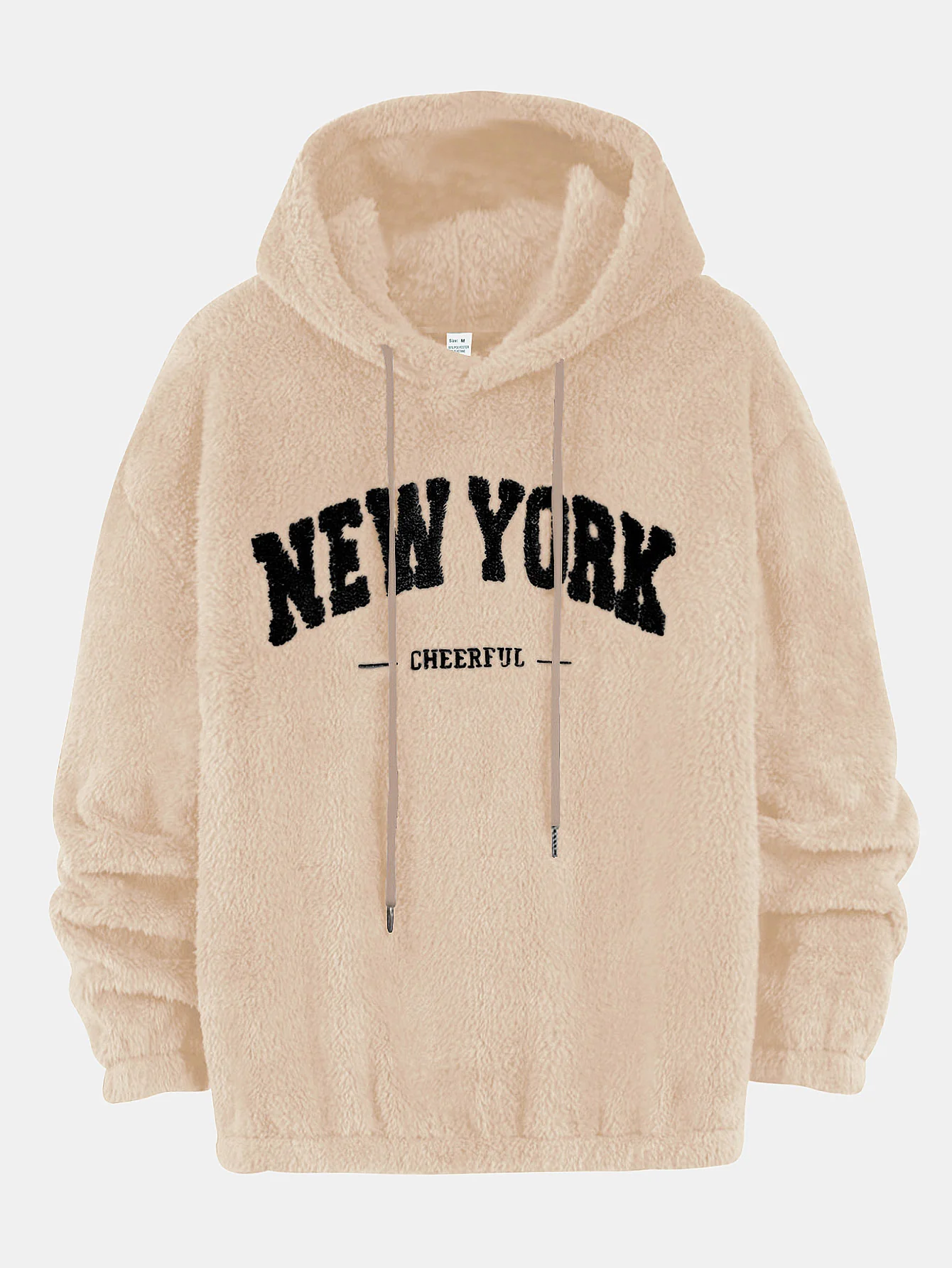 New York bestickter Teddy-Hoodie - Image 7