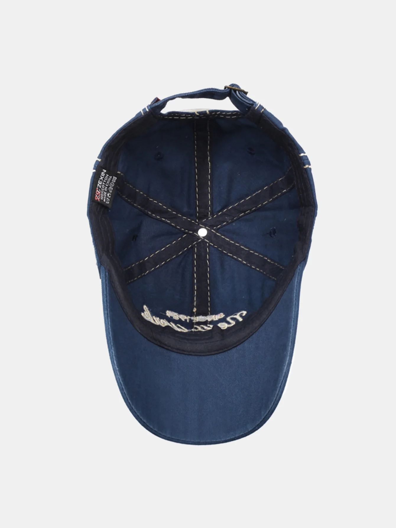 New York Stickerei Gewaschene Baseballmütze - Image 5