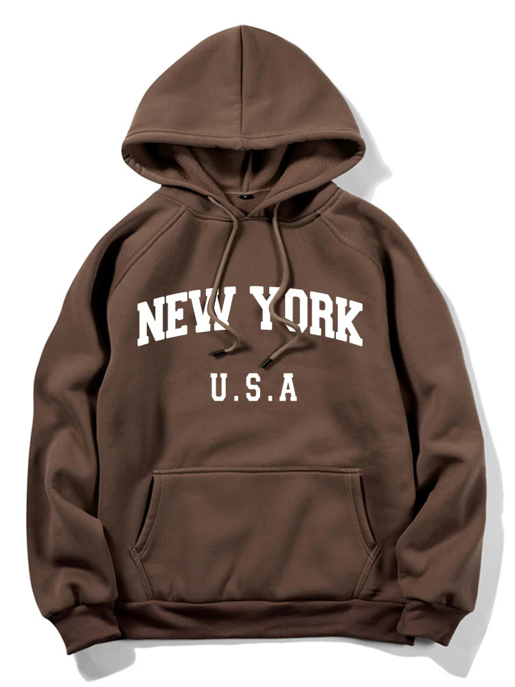 New York Brief Grafik Hoodies