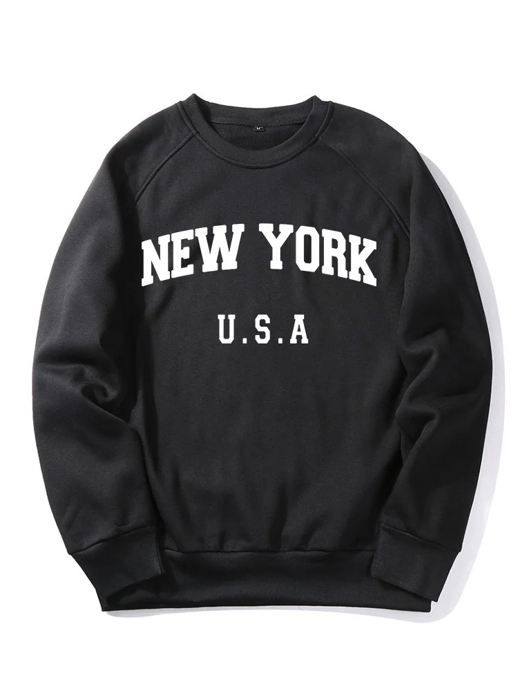 New York Buchstaben Druck Sweatshirt - Image 6