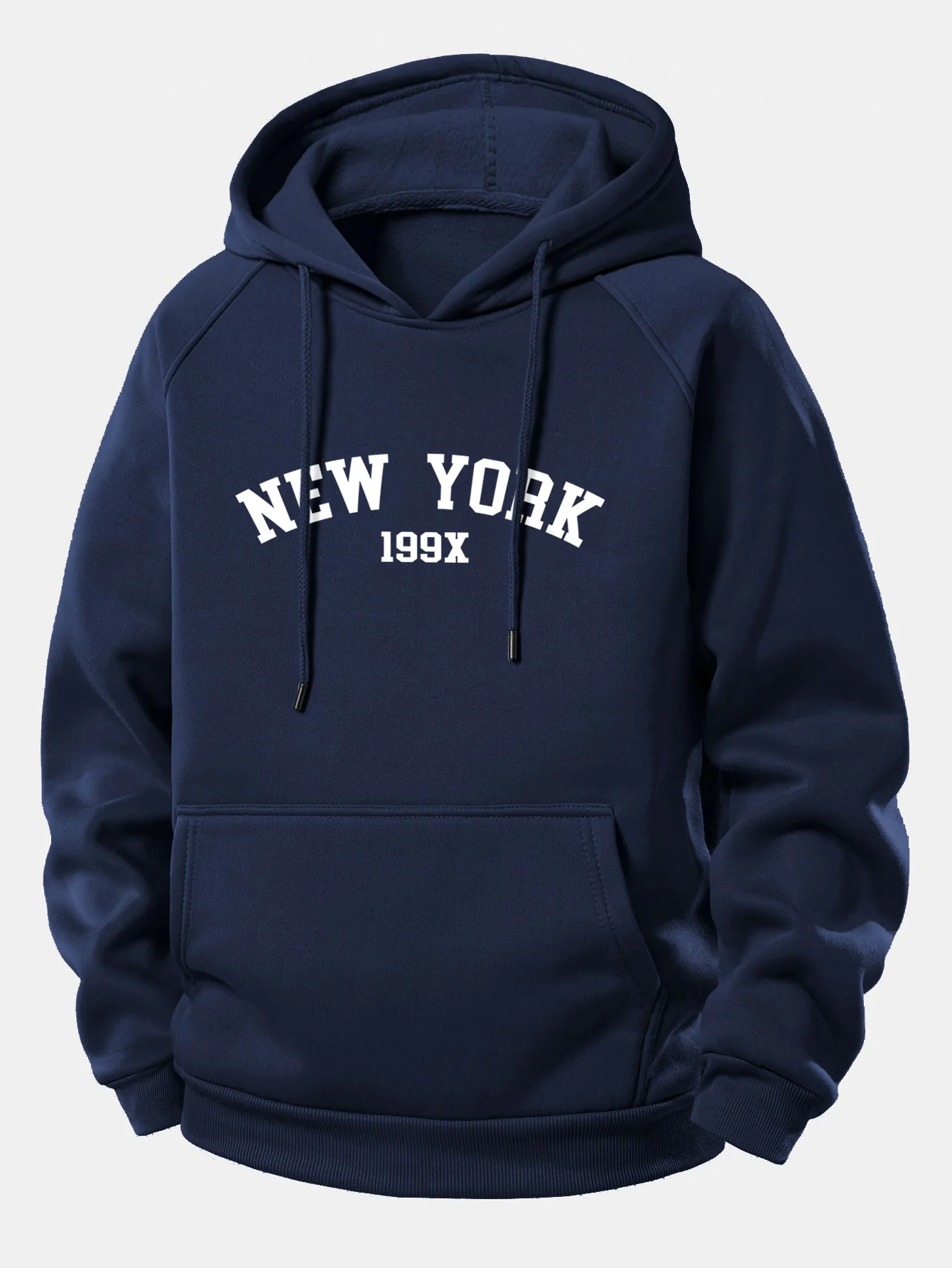 New York Druck Kordelzug Kapuzenpullover - Image 4