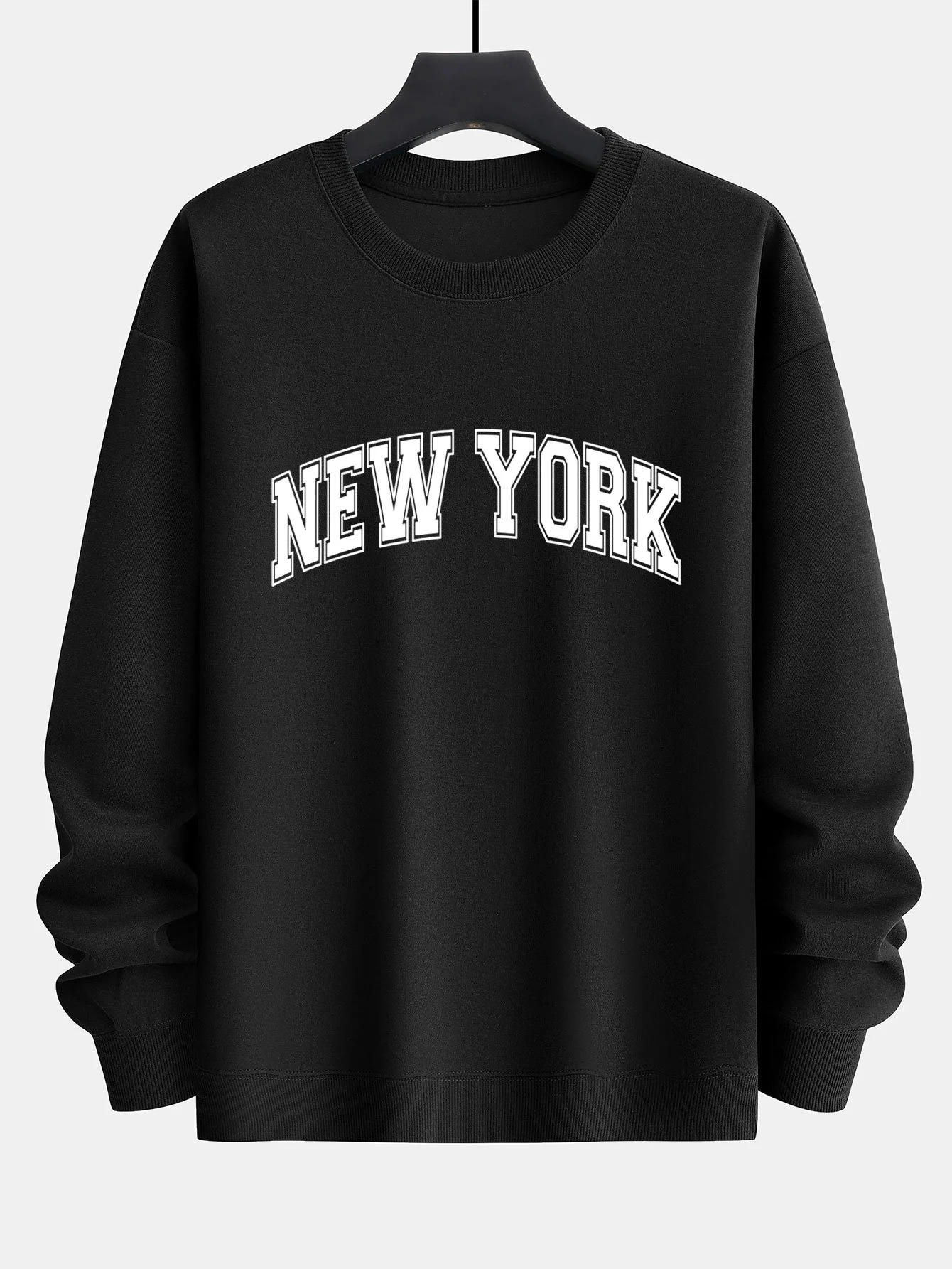 New York Print Relaxed Fit Sweatshirt - Image 2