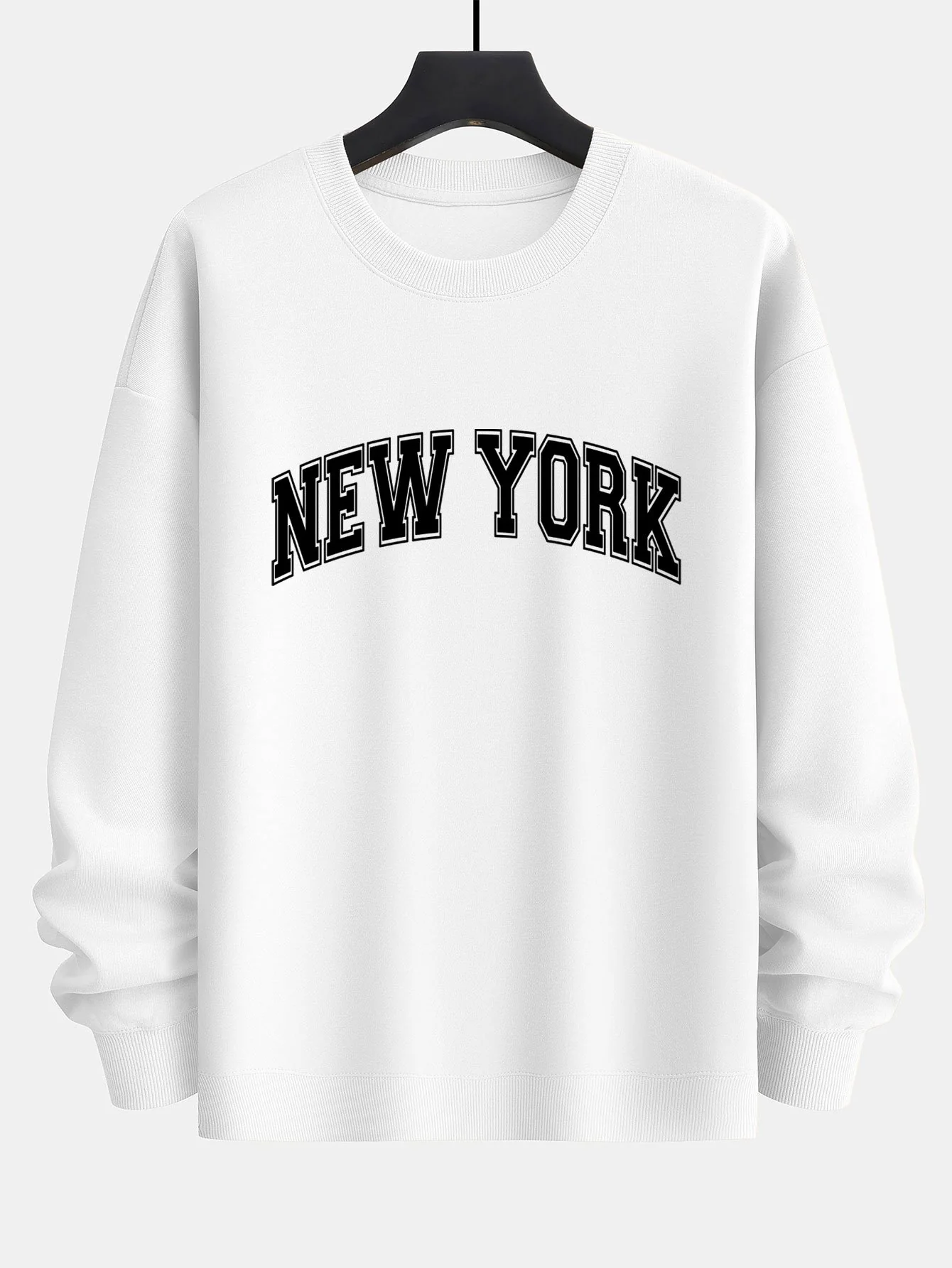 New York Print Relaxed Fit Sweatshirt - Image 3