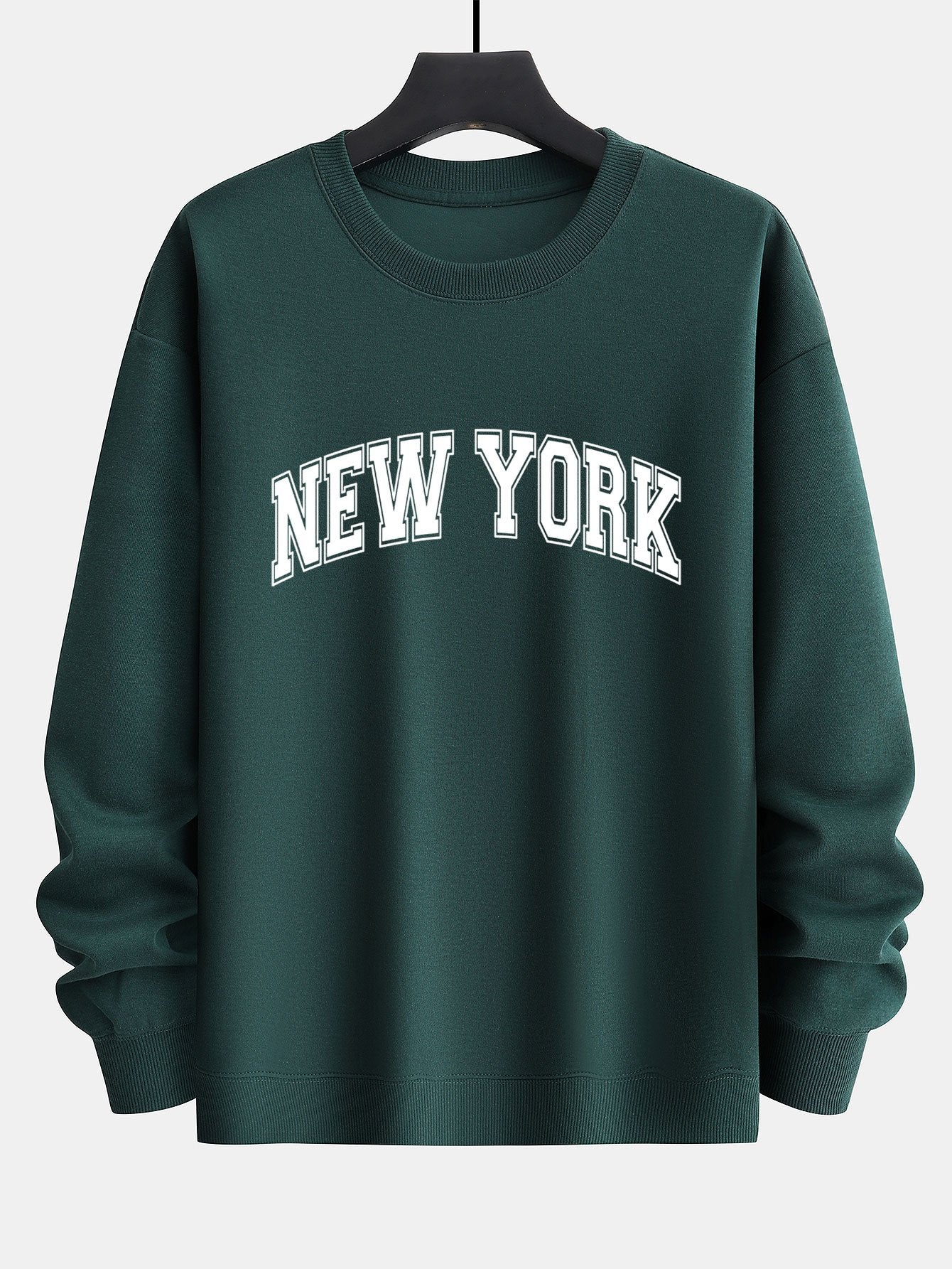 New York Print Relaxed Fit Sweatshirt - Image 5
