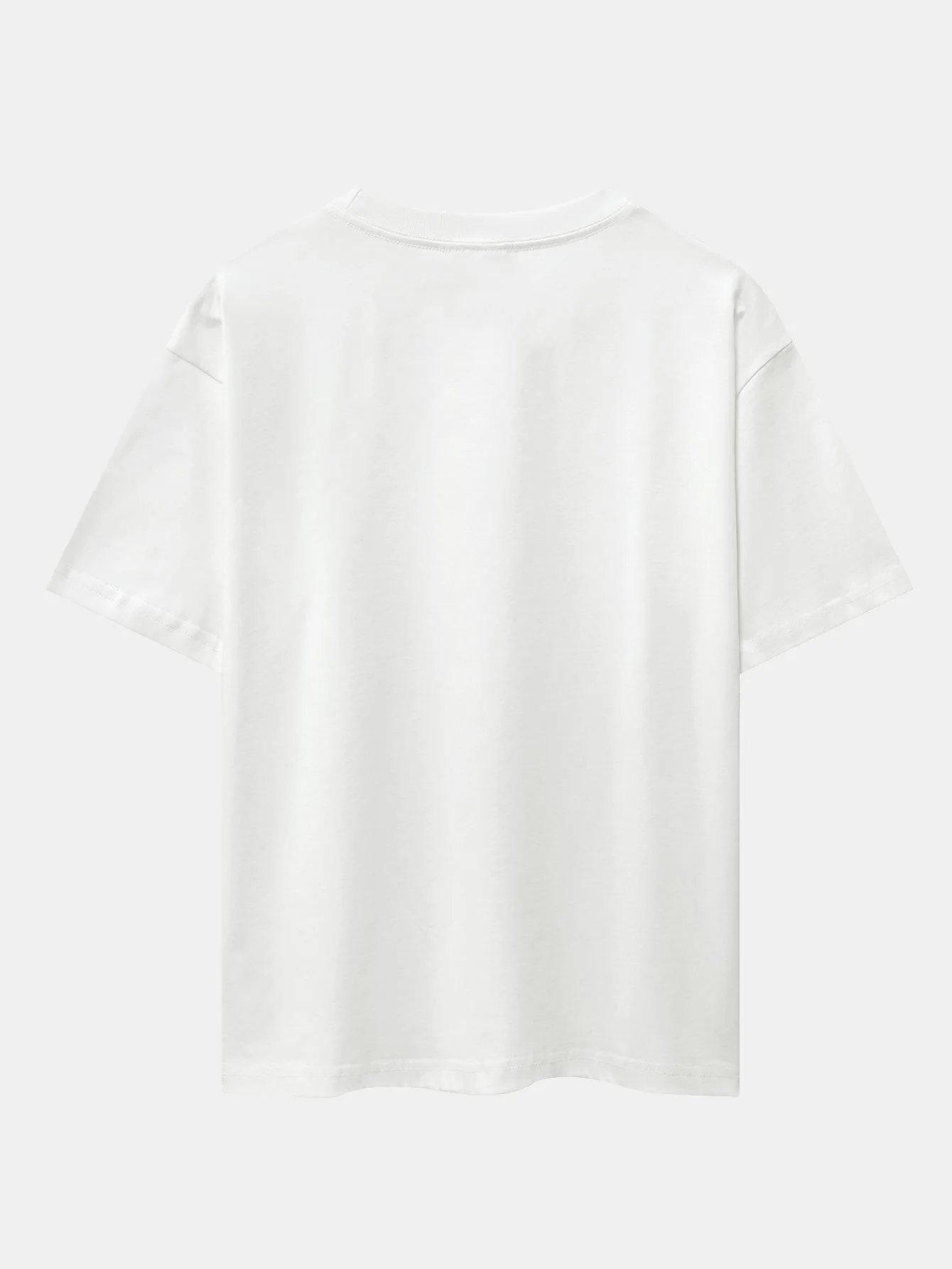 New York Varsity Print Drop Shoulder Oversize T-Shirt - Image 4