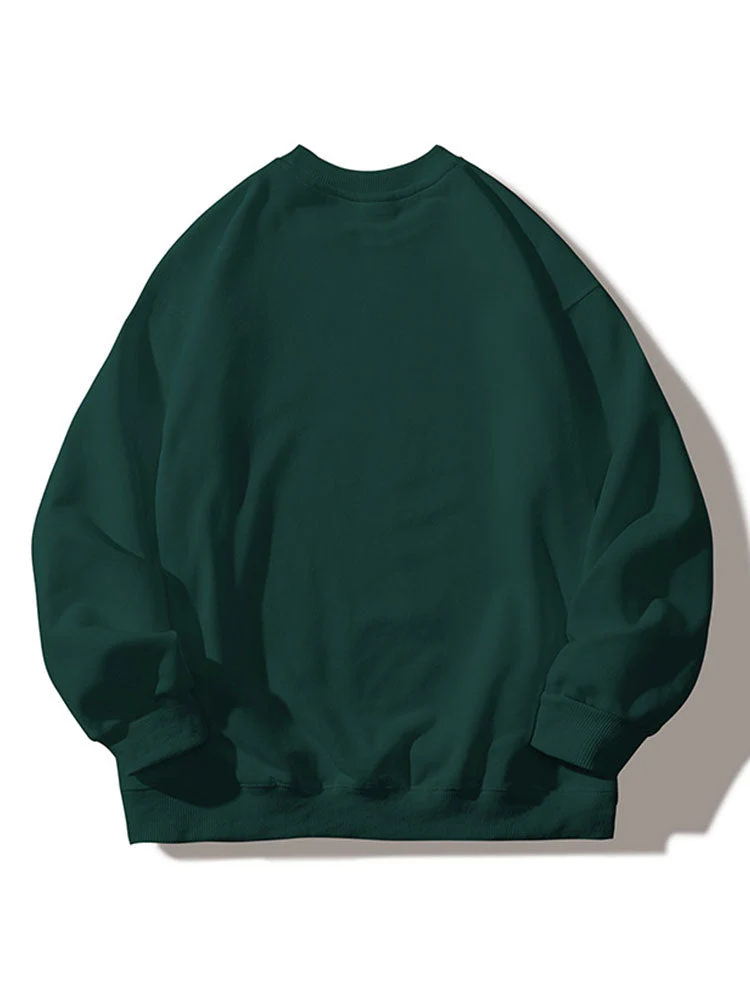 New York Varsity Print Relaxed Sweatshirt - Image 4