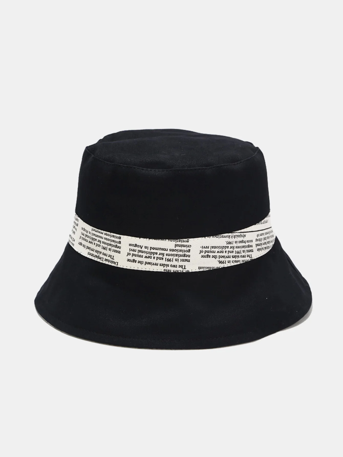 Zeitungsdruck doppelseitiger wendbarer Bucket Hat - Image 5