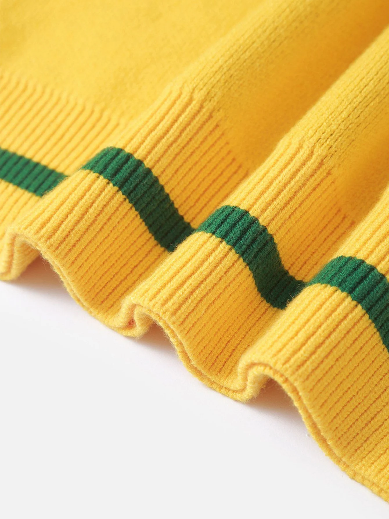 Nummer Druck Poloshirts Kragen Pullover - Image 4