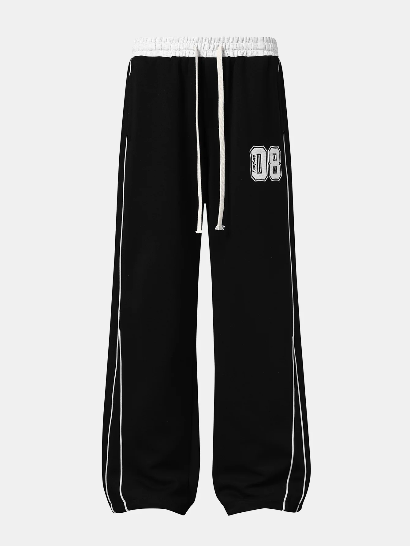 Nummer Druck Weite Bein Baggy Jogginghose - Image 2