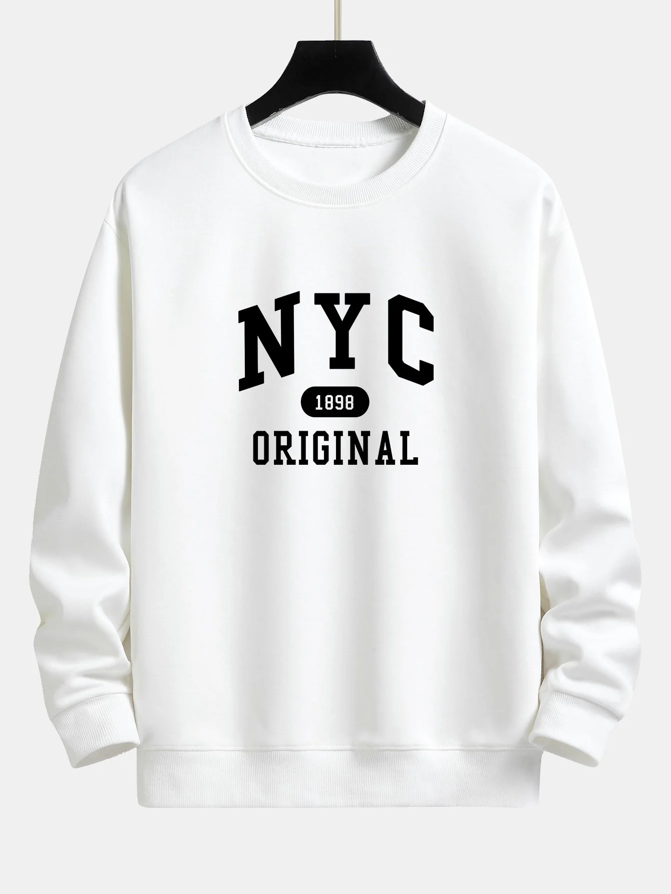 NYC Original Print Relaxed Fit Sweatshirt - Image 2