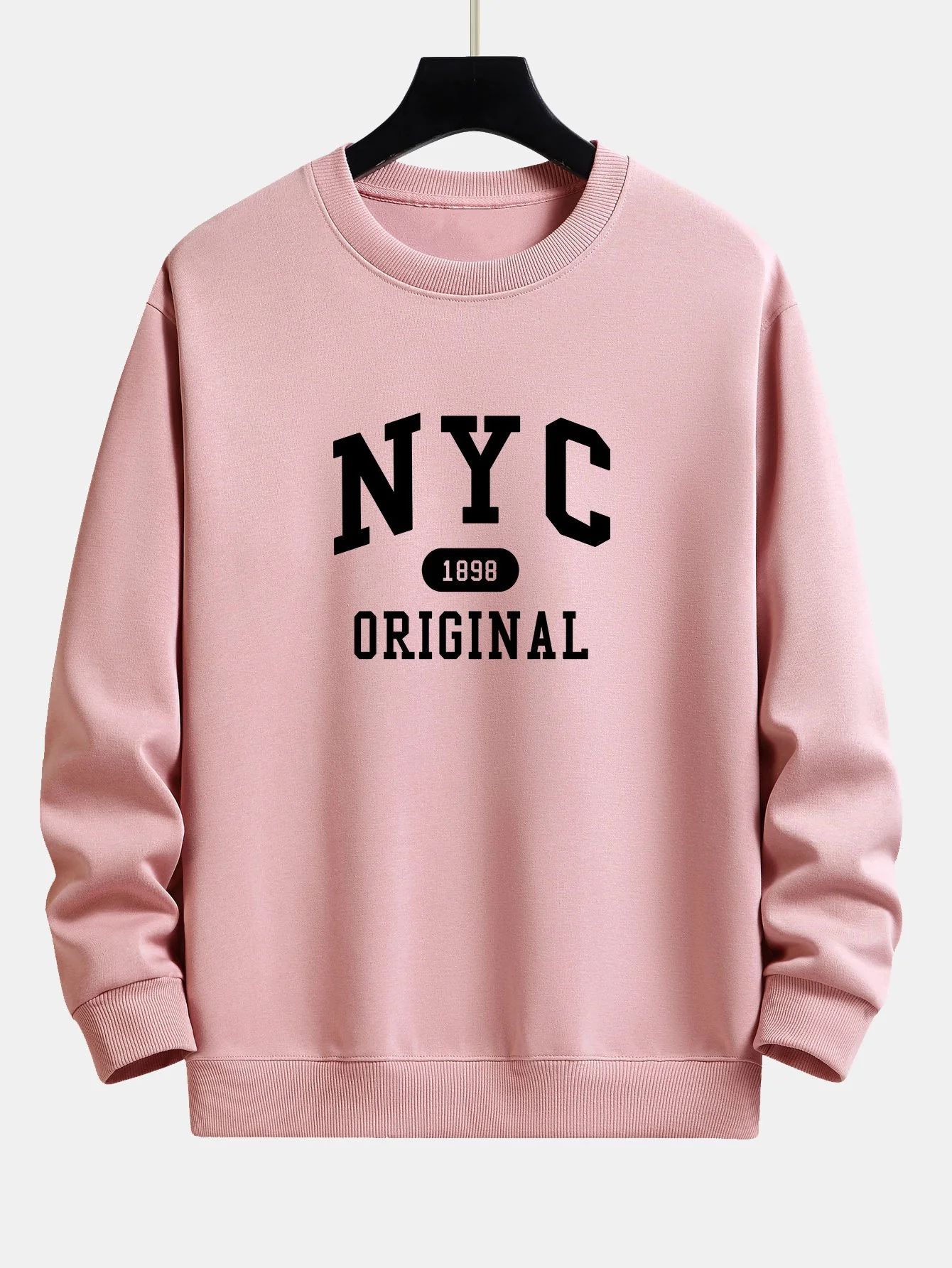 NYC Original Print Relaxed Fit Sweatshirt - Image 5